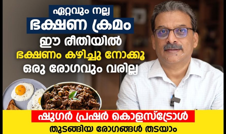 ഷുഗർ പ്രഷർ കൊളസ്ട്രോൾ ഇനി വിവിധതരത്തിലുള്ള രോഗങ്ങൾ എല്ലാം തന്നെ തടയുന്നതിന് ഏറ്റവും ഉത്തമമായിട്ട് ഉള്ള ഭക്ഷണരീതി ഇതാണ്