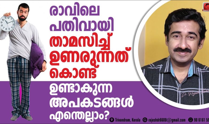 നിങ്ങൾ രാവിലെ വൈകി എഴുന്നേൽക്കുന്ന ആളുകളാണ് എങ്കിൽ നിങ്ങളെ കാത്തിരിക്കുന്ന ഈ അപകടങ്ങൾ അറിയാതെ പോകരുത്…