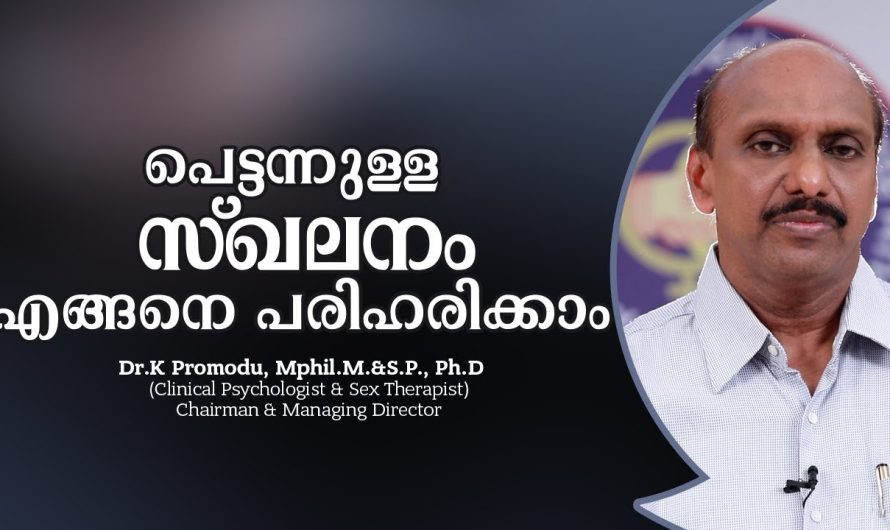 ദാമ്പത്യജീവിതത്തിൽ ലൈം.ഗികബന്ധത്തിൽ ഏർപ്പെടുന്നതിനു മുമ്പ് തന്നെ സ്ക.ലനം സംഭവിക്കുന്നതിന് പിന്നിലെ കാരണത്തെക്കുറിച്ച് പരിഹാരമാർഗ്ഗത്തെക്കുറിച്ചും മനസ്സിലാക്കാം…