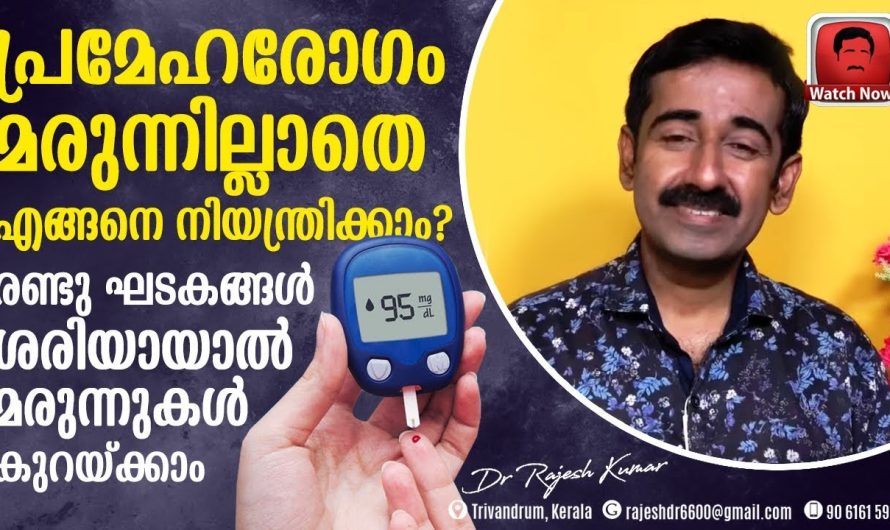 മരുന്നുകൾ കഴിക്കാതെ തന്നെ പ്രമേഹരോഗം നിയന്ത്രിക്കാനുള്ള മാർഗ്ഗങ്ങളെ കുറിച്ച് മനസ്സിലാക്കാം…