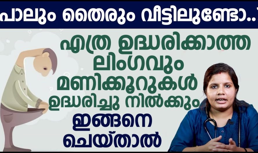 പുരുഷന്മാരിൽ ഉണ്ടാകുന്ന ഉദ്ധാര.ണക്കുറവ് അതുപോലെ ശീക്ര.സ്കലനം എന്നീ പ്രശ്നങ്ങൾ സിമ്പിൾ ആയി പരിഹരിക്കാനുള്ള മാർഗങ്ങളെ കുറിച്ച് മനസ്സിലാക്കാം…